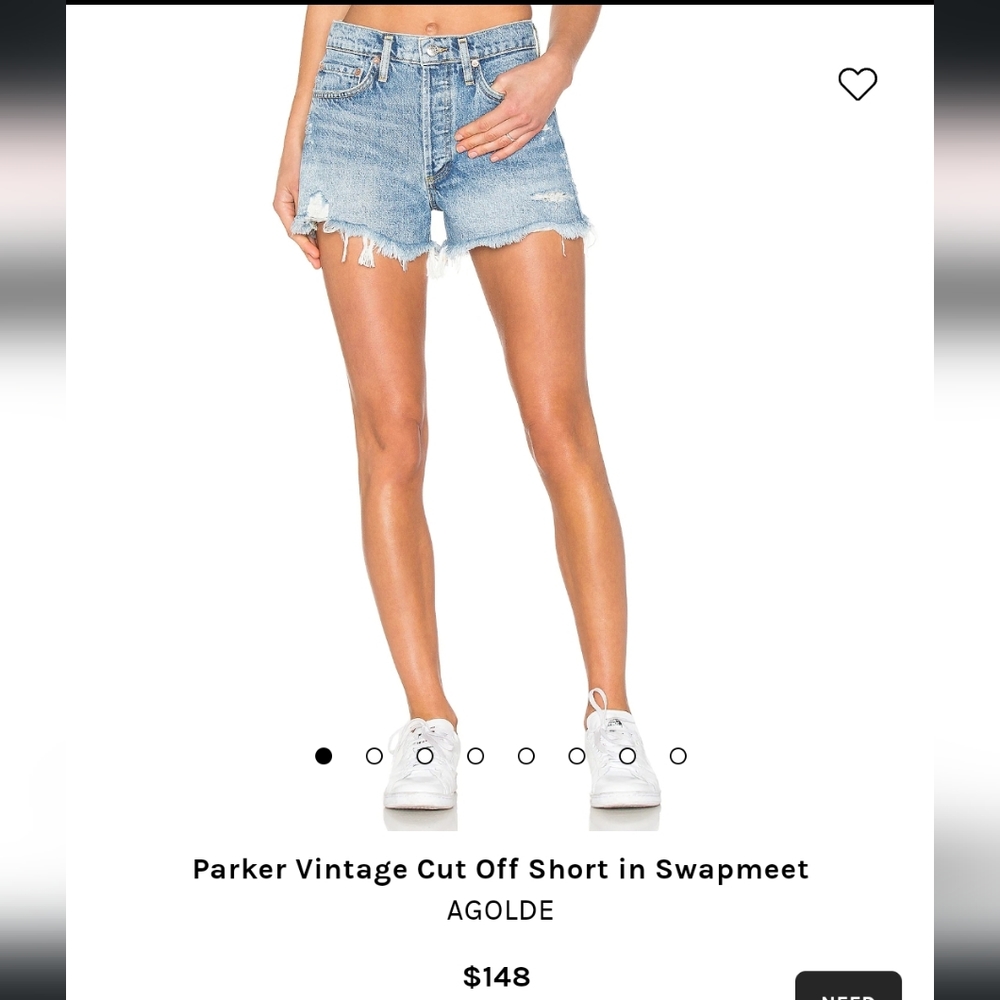 Agolde Parker Shorts